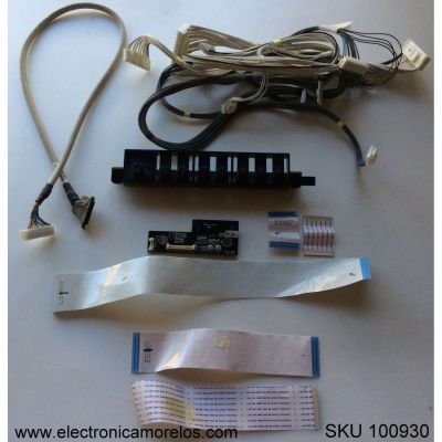 KIT DE CABLES PARA TV LG / EAX59905501 / TU68C5-9B / YW92E95401A / ES0907 / MODELO 50PQ20-UA.AUSALHR